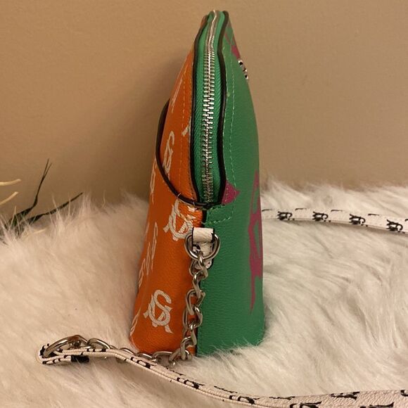 Steve Madden Green and Pink Crossbody Bag - Picture 8 of 12